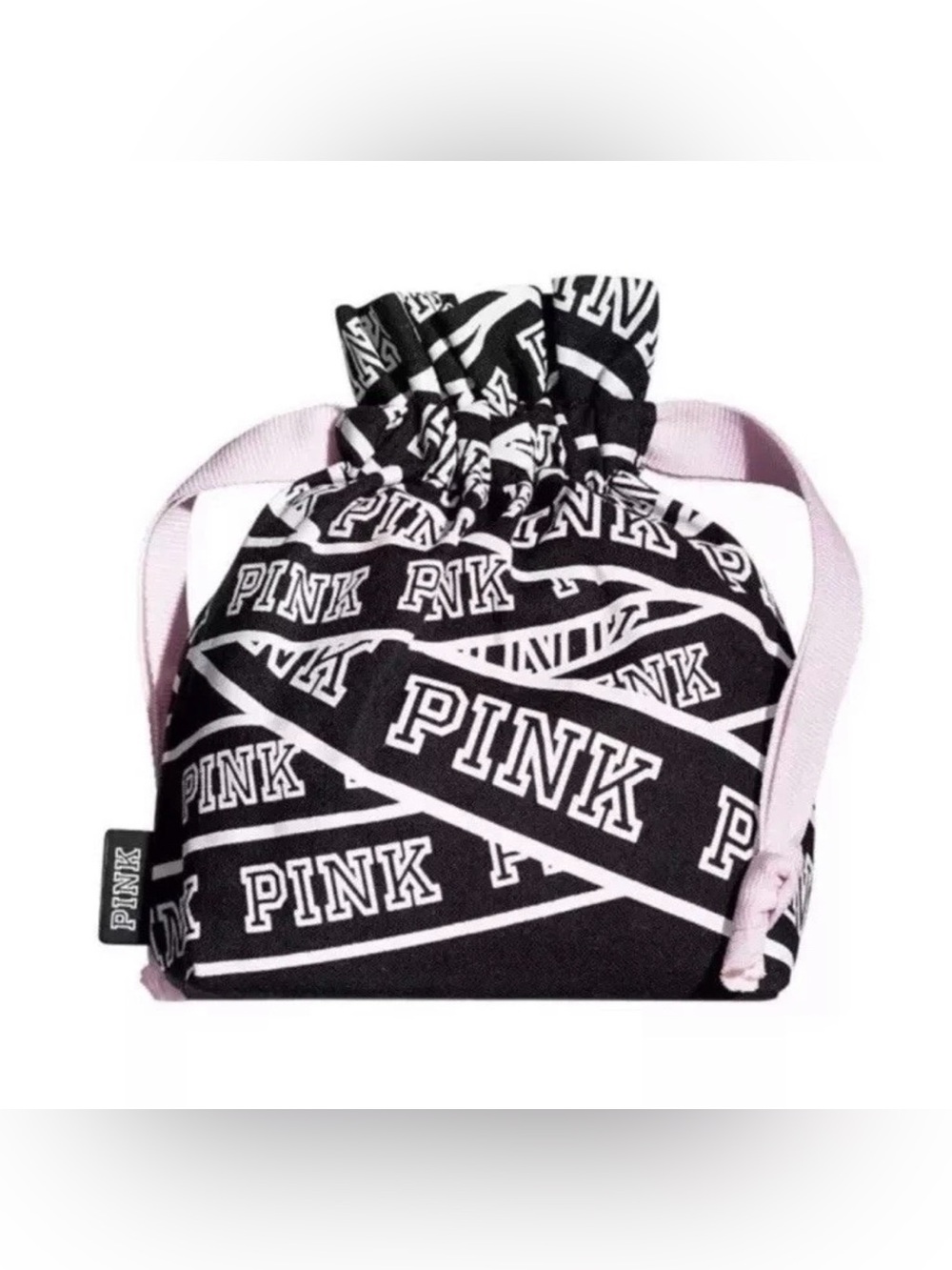 Victoria's Secret PINK Exclusive! Limited Edition! LOGO Drawstring Perfume Pouch